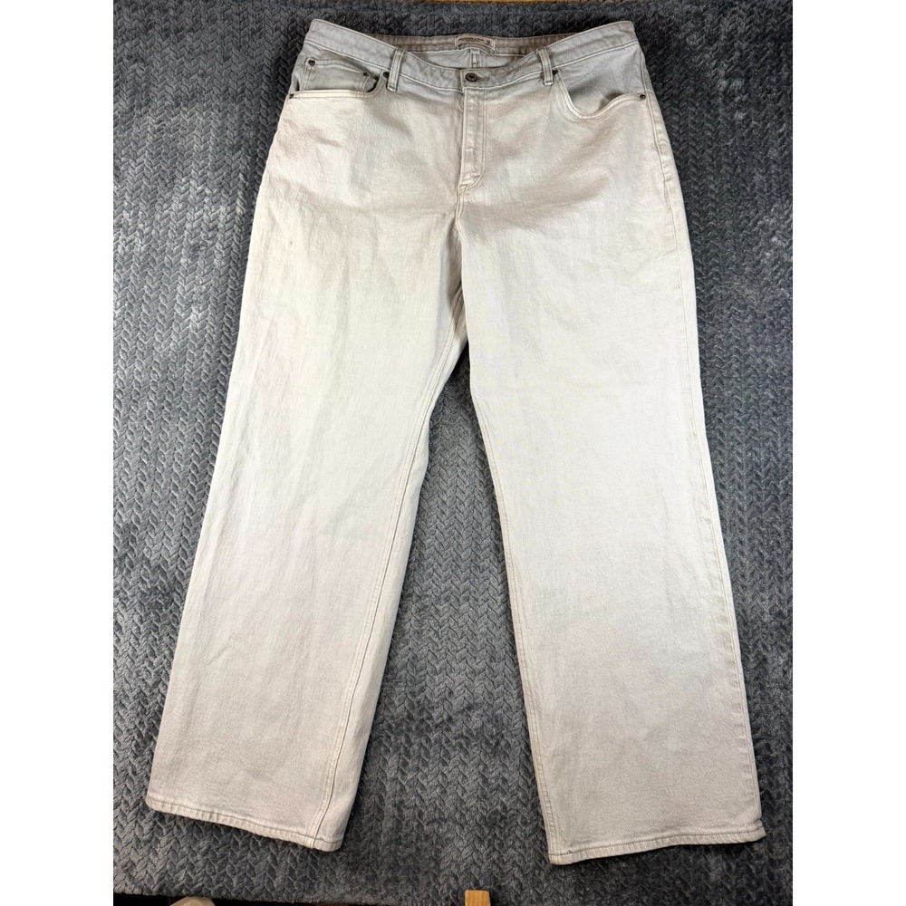 Abercrombie & Fitch 90s Relaxed Jeans Womens 34/18R Gray Curve Love High Rise
